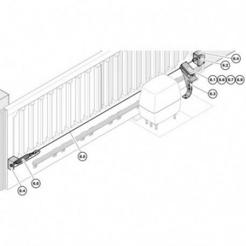 HORMANN Натяжной трос для LineaMatic P, STA 60, 90, 180, 220